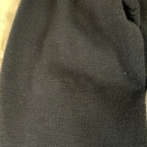 Knit zip sweater with fur collar - Picture 8 of 10